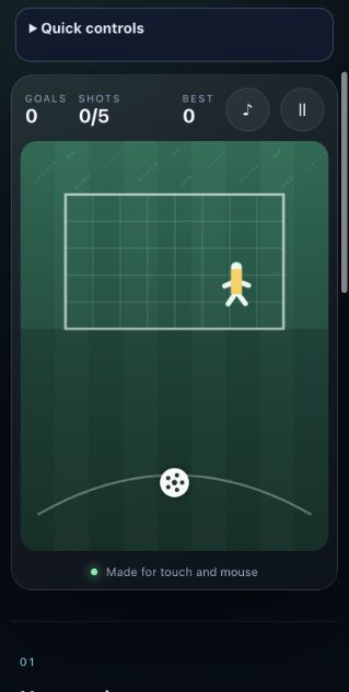 goal-rush — browser screenshot